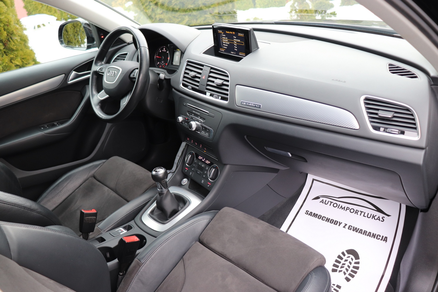 
								AUDI Q3 2.0 TDI QUATTRO, SERWISOWANY, GWARANCJA full									