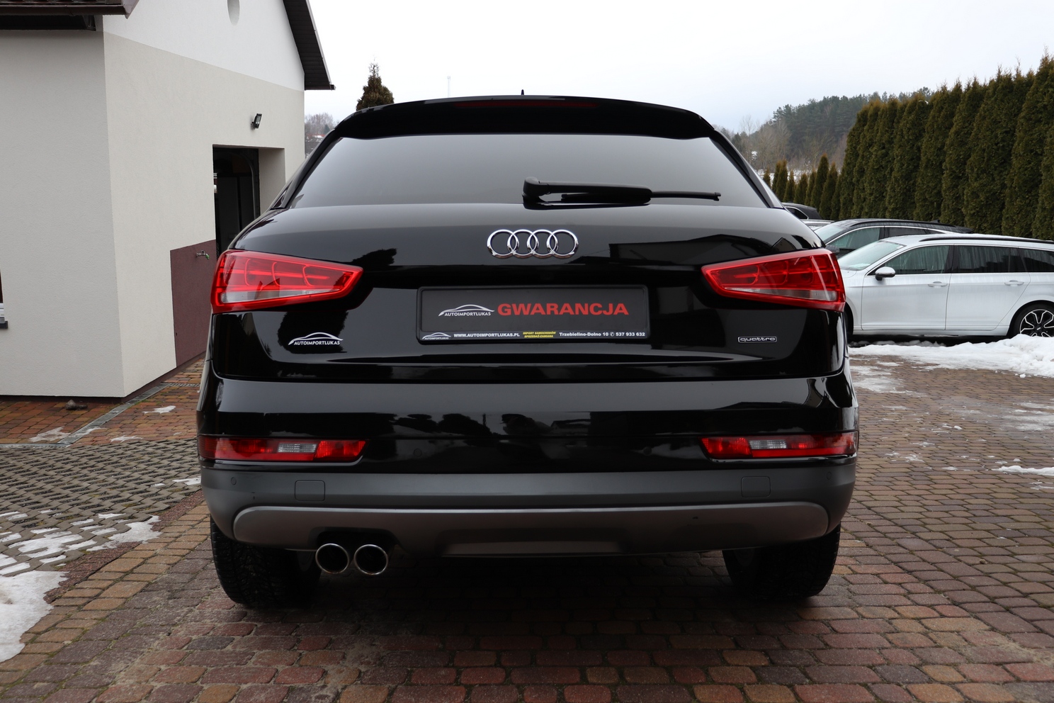 
								AUDI Q3 2.0 TDI QUATTRO, SERWISOWANY, GWARANCJA full									