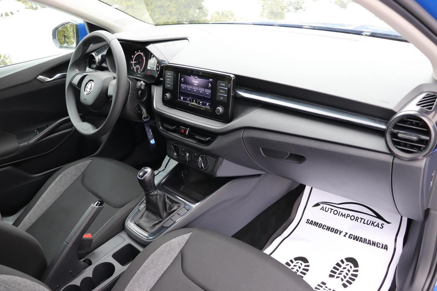 
								SKODA FABIA 1.0 TSI, 1 WŁAŚICICIEL, SERWISOWANY, KRAJOWY, F-VAT 23%, GWARANCJA full									